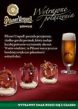zdjęcie reklamowe piwa Pilsner Urquell_pikanteria